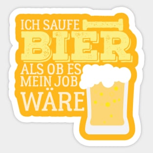 Beer Lover Sticker